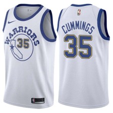 Golden State Warriors #35 Terry Cummings Jersey -White Throwback