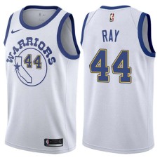 Golden State Warriors #44 Clifford Ray Jersey -White Throwback