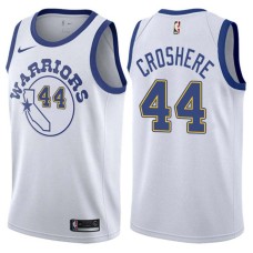 Golden State Warriors #44 Austin Croshere Jersey -White Throwback