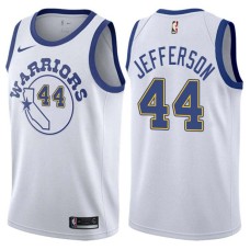 Golden State Warriors #44 Richard Jefferson Jersey -White Throwback