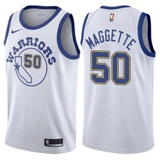 Golden State Warriors #50 Corey Maggette Jersey -White Throwback