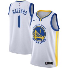 Golden State Warriors #1 Walt Hazzard Jersey -White