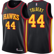 Atlanta Hawks #44 Ray Tolbert Jersey -Black