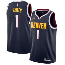 Denver Nuggets #1 J.R. Smith Jersey -Navy