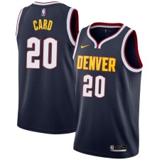 Denver Nuggets #20 Frank Card Jersey -Navy