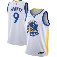 Golden State Warriors #9 John Murphy Jersey -White