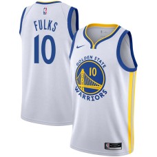 Golden State Warriors #10 Joe Fulks Jersey -White