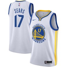 Golden State Warriors #17 Kenny Sears Jersey -White
