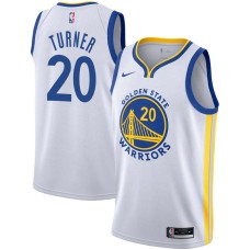 Golden State Warriors #20 Bill Turner Jersey -White