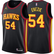 Atlanta Hawks #54 Obinna Ekezie Jersey -Black