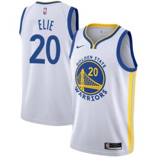 Golden State Warriors #20 Mario Elie Jersey -White