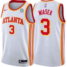 Atlanta Hawks #3 Stan Miasek Jersey -White