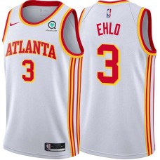 Atlanta Hawks #3 Craig Ehlo Jersey -White