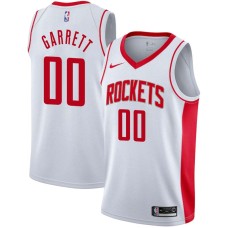 Houston Rockets #00 Calvin Garrett Jersey -White