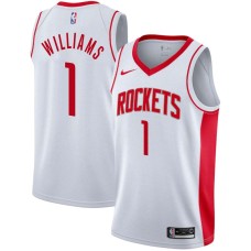 Houston Rockets #1 Terrence Williams Jersey -White