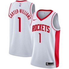 Houston Rockets #1 Michael Carter-Williams Jersey -White