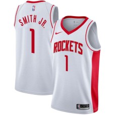 Houston Rockets #1 Jabari Smith Jr Jersey -White