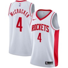 Houston Rockets #4 Paul McCracken Jersey -White