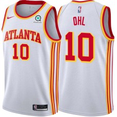 Atlanta Hawks #10 Don Ohl Jersey -White