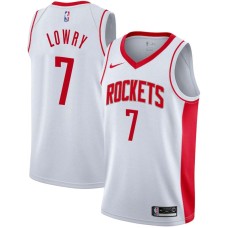 Houston Rockets #7 Kyle Lowry Jersey -White