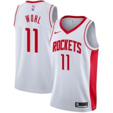 Houston Rockets #11 Dave Wohl Jersey -White