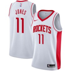 Houston Rockets #11 Major Jones Jersey -White