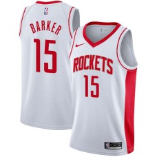 Houston Rockets #15 Tom Barker Jersey -White