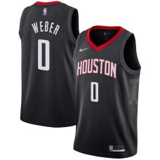 Houston Rockets #0 Briante Weber Jersey -Black