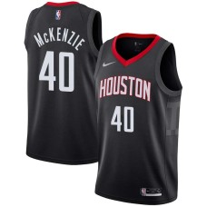 Houston Rockets #40 Stan McKenzie Jersey -Black