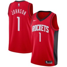 Houston Rockets #1 Lee Johnson Jersey -Red