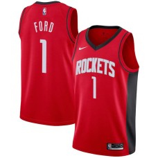 Houston Rockets #1 Phil Ford Jersey -Red