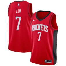 Houston Rockets #7 Jeremy Lin Jersey -Red