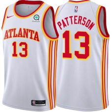 Atlanta Hawks #13 Lamar Patterson Jersey -White