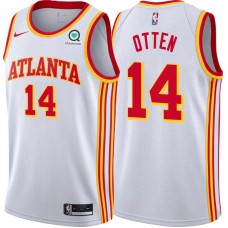 Atlanta Hawks #14 Don Otten Jersey -White