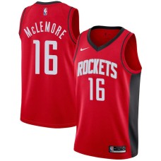 Houston Rockets #16 Ben McLemore Jersey -Red