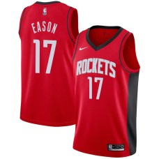 Houston Rockets #17 Tari Eason Jersey -Red