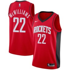 Houston Rockets #22 Eric McWilliams Jersey -Red