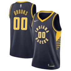 Indiana Pacers #00 Aaron Brooks Jersey -NAVY