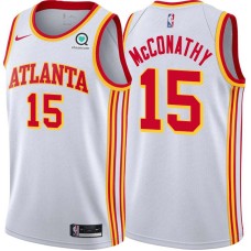 Atlanta Hawks #15 John McConathy Jersey -White