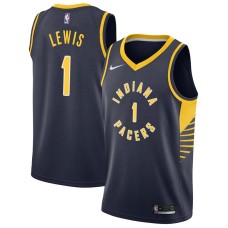 Indiana Pacers #1 Freddie Lewis Jersey -NAVY