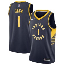 Indiana Pacers #1 Jarrett Jack Jersey -NAVY