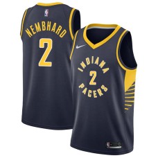 Indiana Pacers #2 Andrew Nembhard Jersey -NAVY