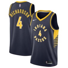 Indiana Pacers #4 Clint Richardson Jersey -NAVY