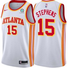 Atlanta Hawks #15 Jack Stephens Jersey -White