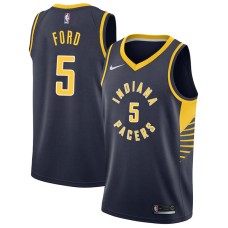 Indiana Pacers #5 TJ Ford Jersey -NAVY