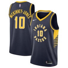 Indiana Pacers #10 Trey McKinney-Jones Jersey -NAVY