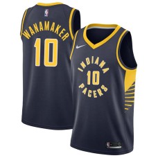 Indiana Pacers #10 Brad Wanamaker Jersey -NAVY