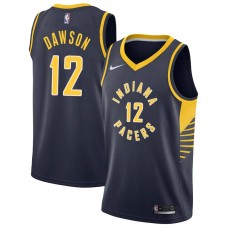 Indiana Pacers #12 Jimmy Dawson Jersey -NAVY