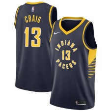 Indiana Pacers #13 Torrey Craig Jersey -NAVY