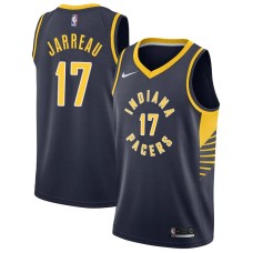 Indiana Pacers #17 DeJon Jarreau Jersey -NAVY